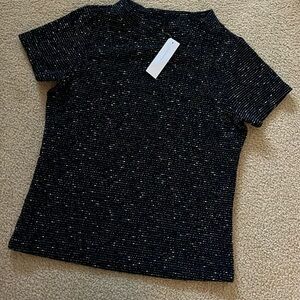 NWT Ann Taylor mockneck shirt